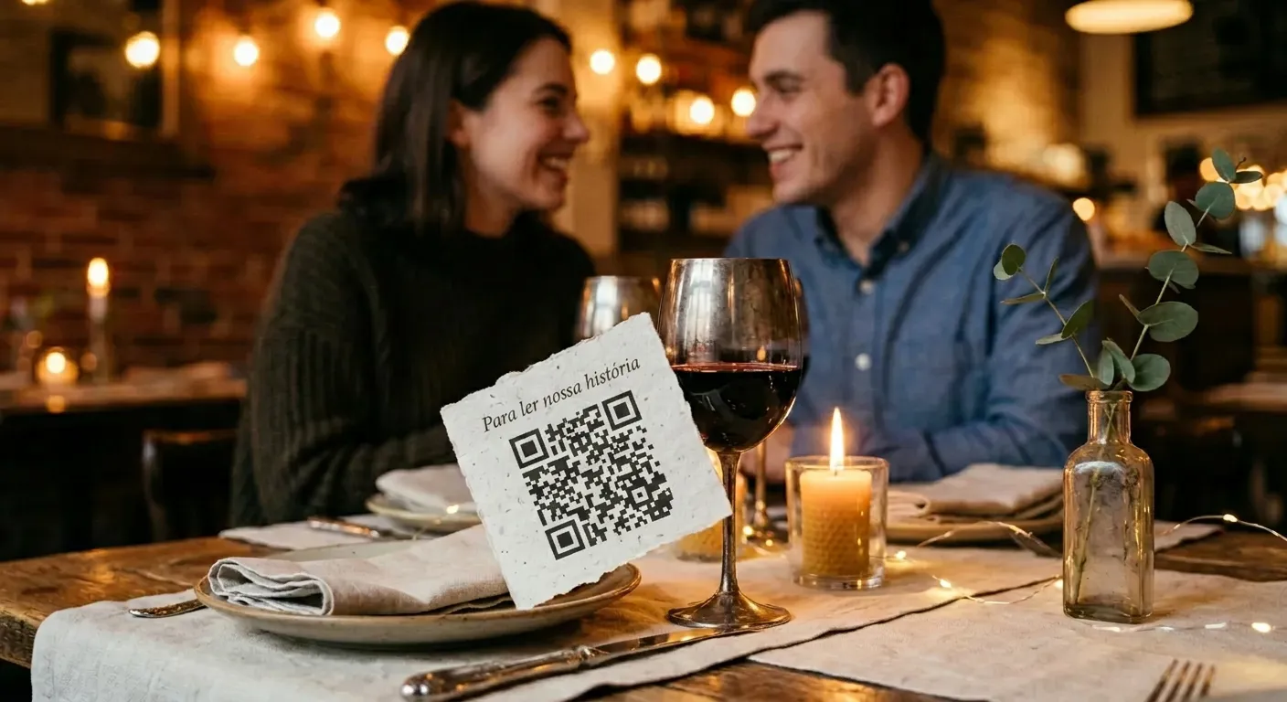 Onde Imprimir o QR Code Para Um Presente Surpresa?